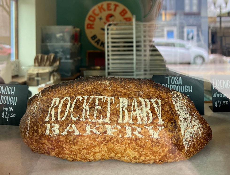 Rocket Baby Bakery window