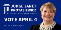 Vote Judge Janet for Suprement Court April 4