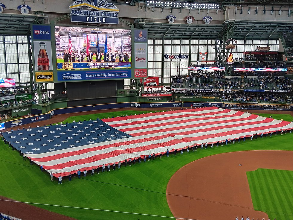Opening Day 2023 flag