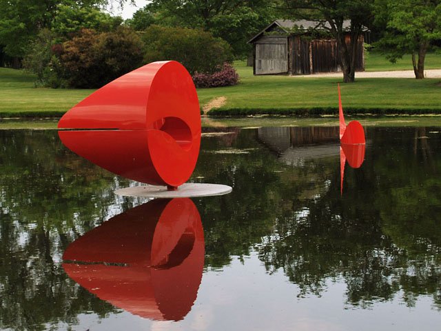 Marta Pan, Floating Sculpture No. 3 - Lynden Sculpture Garden