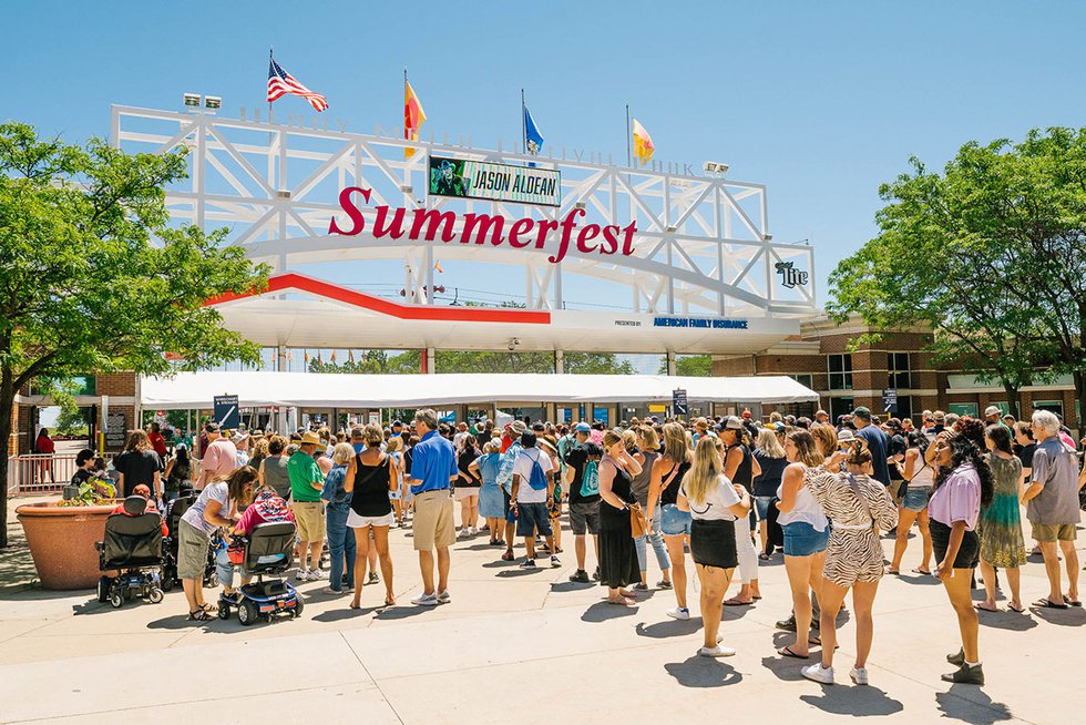 Summerfest main gate