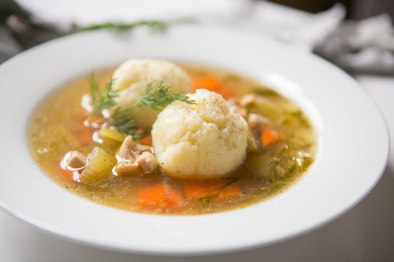 Soup Saturday: Matzo ball soup from Benji's Deli