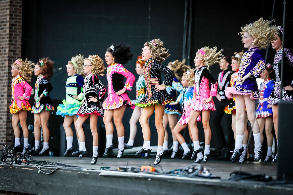 Irish Fest dancers