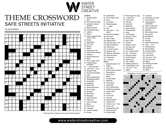 NEW YORK TIMES CROSSWORD PUZZLE - PressReader