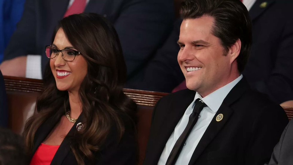 Lauren Boebert and Matt Gaetz