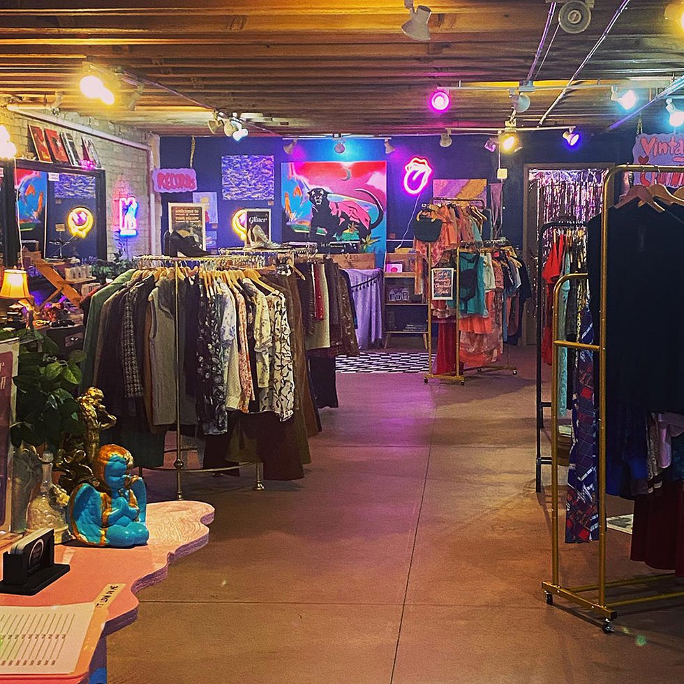 Vintage Art and Treasures at Wicked Alley Shepherd Express