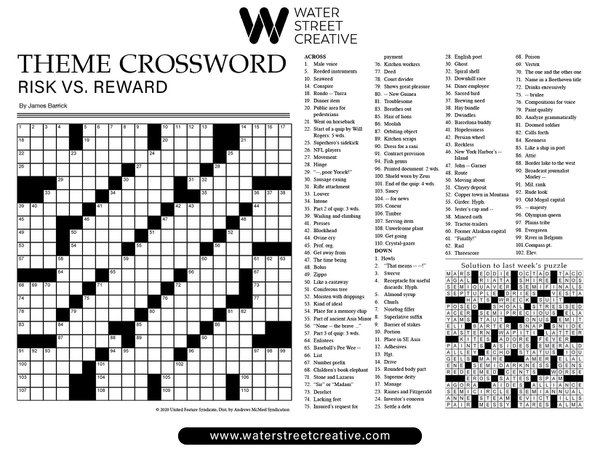 Crossword Oct. 26, 2023