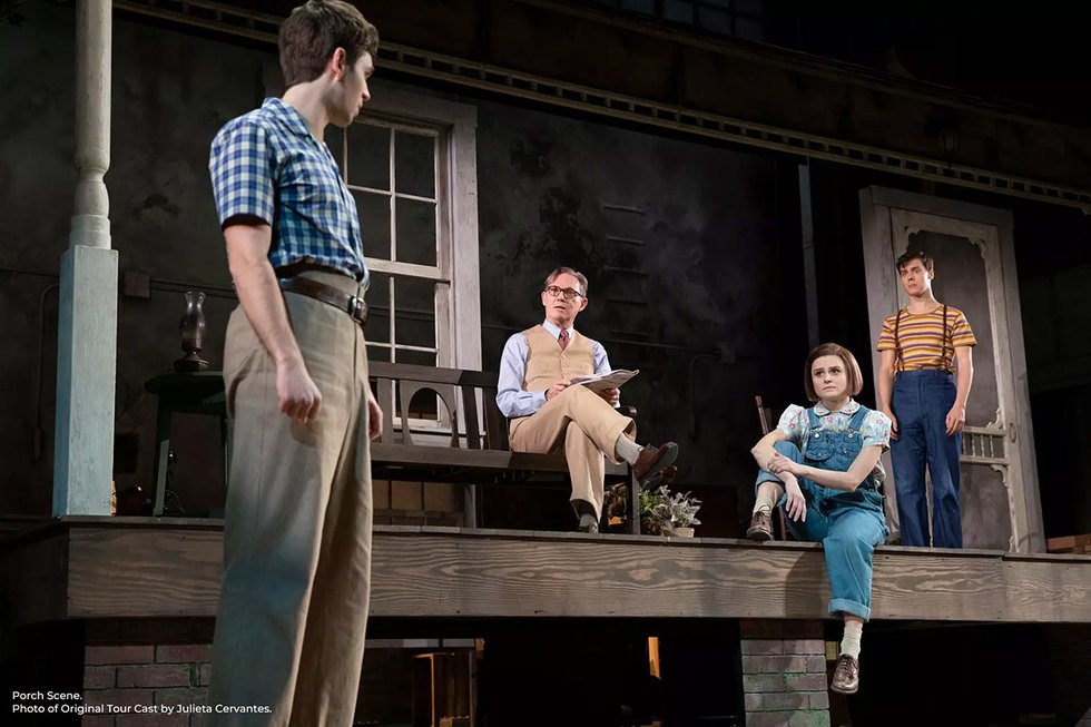 'To Kill a Mockingbird' tour - porch scene