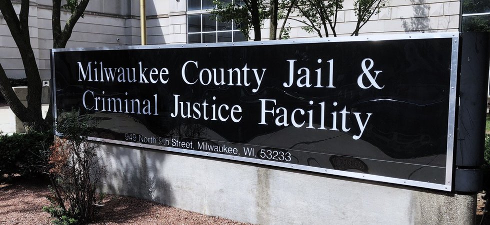 Milwaukee County Jail Sign