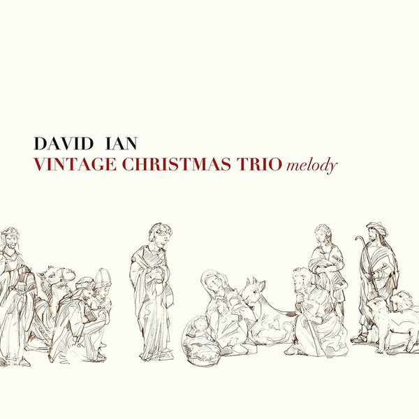 Vintage Christmas Trio Melody by David Ian