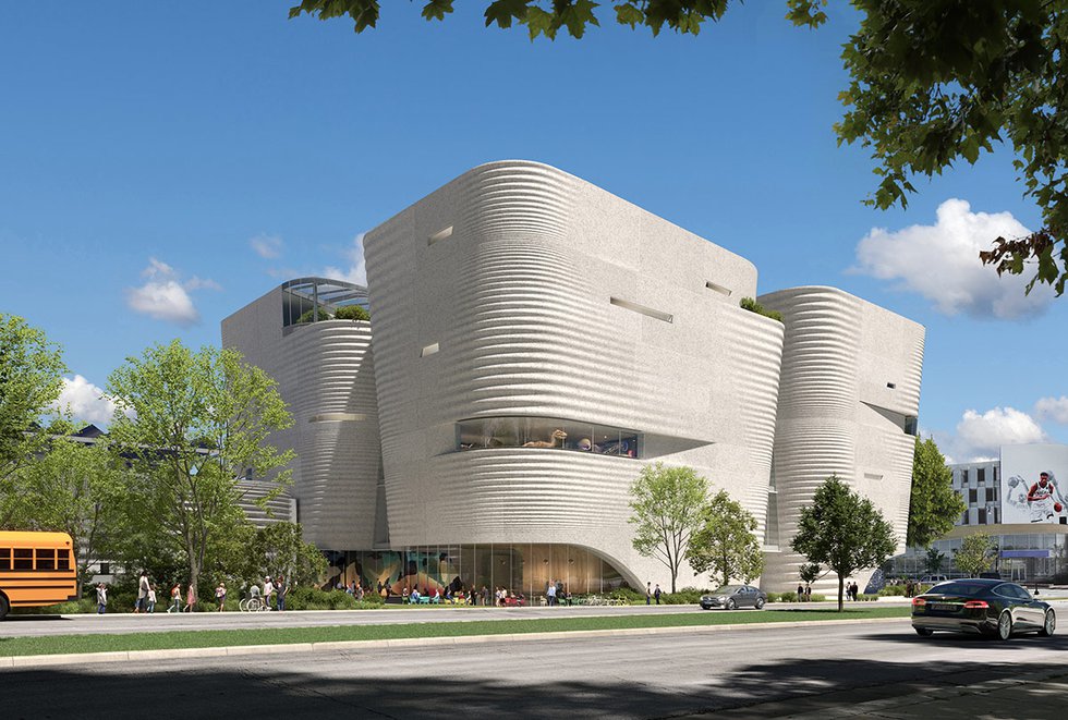 Milwaukee Public Museum exterior rendering