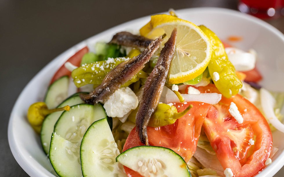 Salad at Michael's Family Restaurant