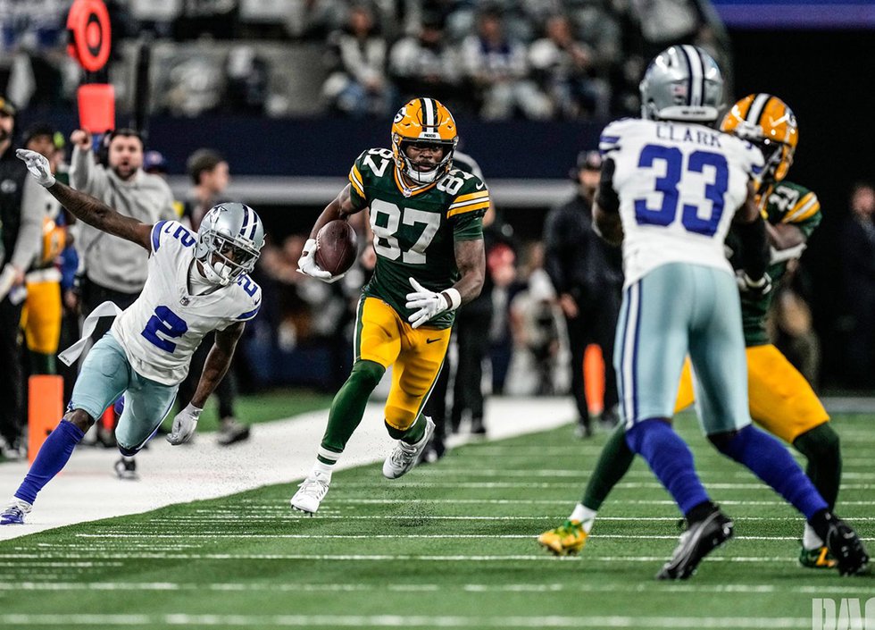 Romeo Doubs - Packers-Cowboys Jan. 14, 2024