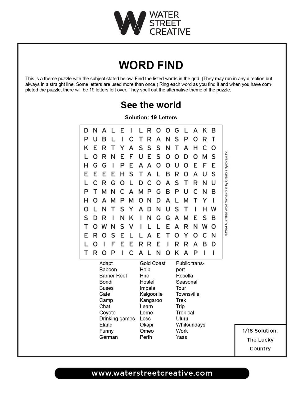 Word Find January 25 2024 Shepherd Express   Wordfind 1252024 