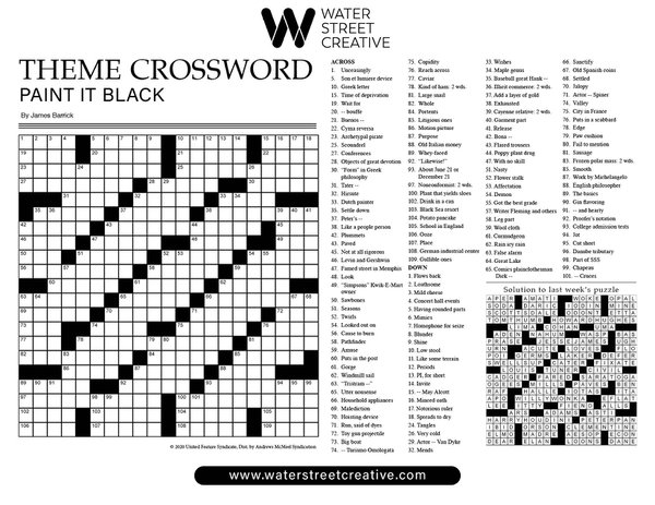 Crossword February 1, 2024