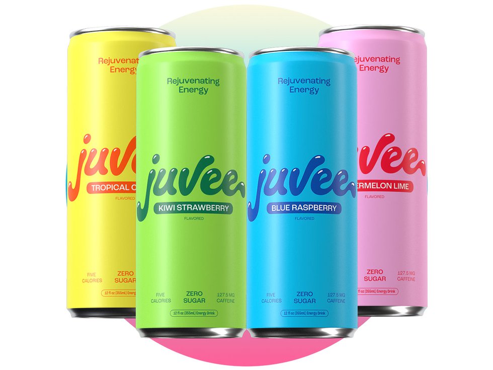 Sprecher Juvee energy drinks