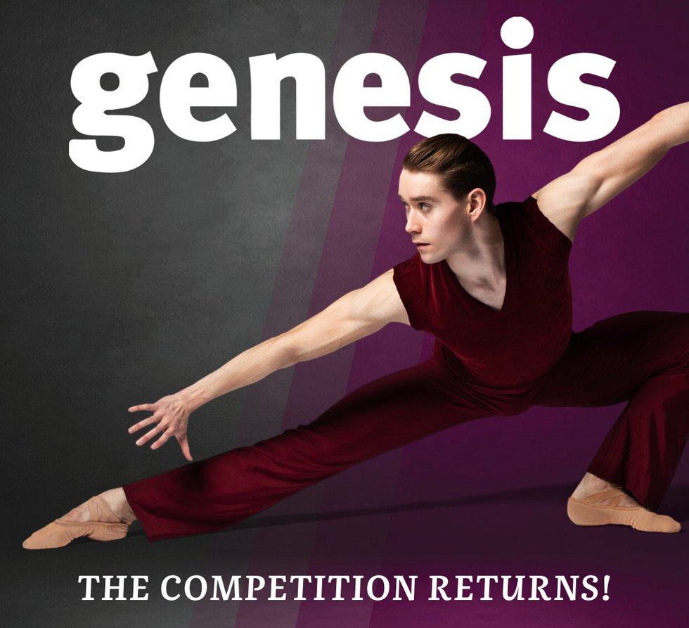 Milwaukee Ballet 'Genesis' banner