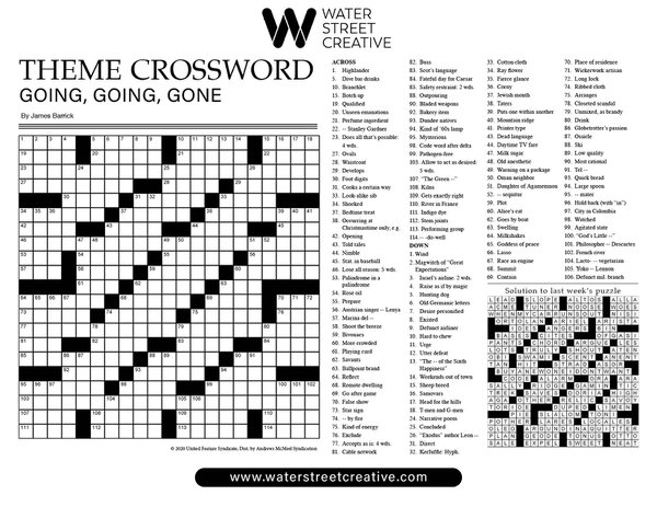 Crossword February 15, 2024