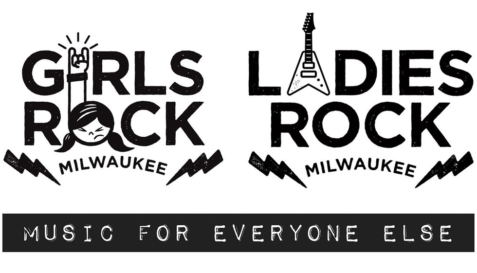 Girls Rock - Ladies Rock MKE logo