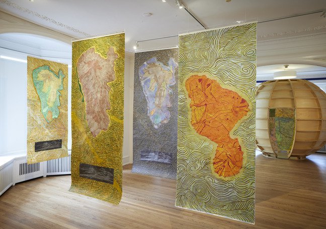 Joyce Kozloff installation at Kohler Arts