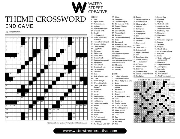 Crossword March 7, 2024