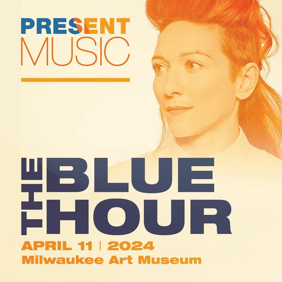 Present Music ‘The Blue Hour’ banner
