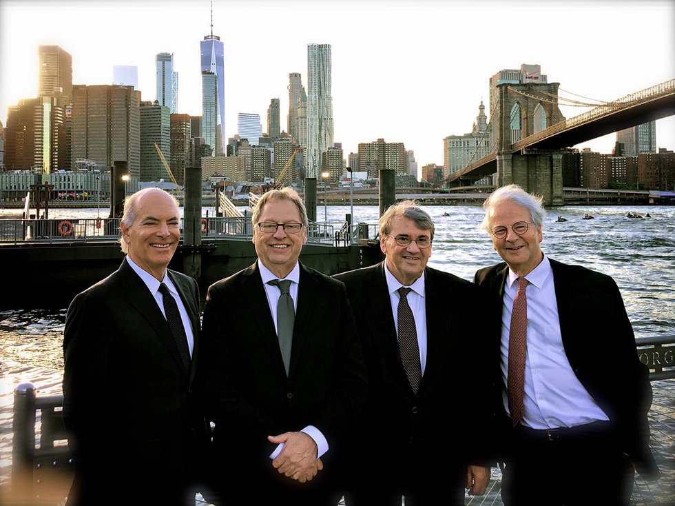 The Fine Arts Quartet in New York City