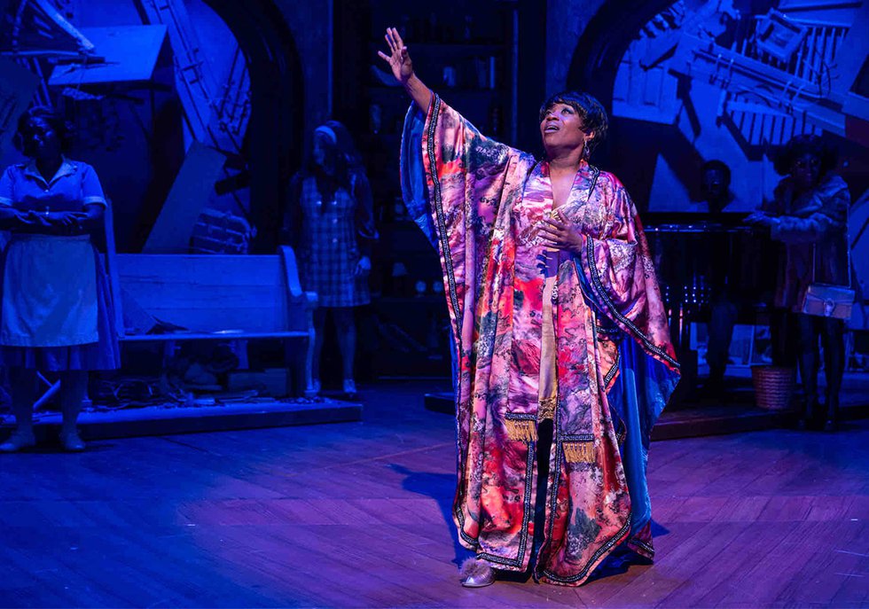 Alexis J. Roston in the Milwaukee Rep's ‘Nina Simone: Four Women"