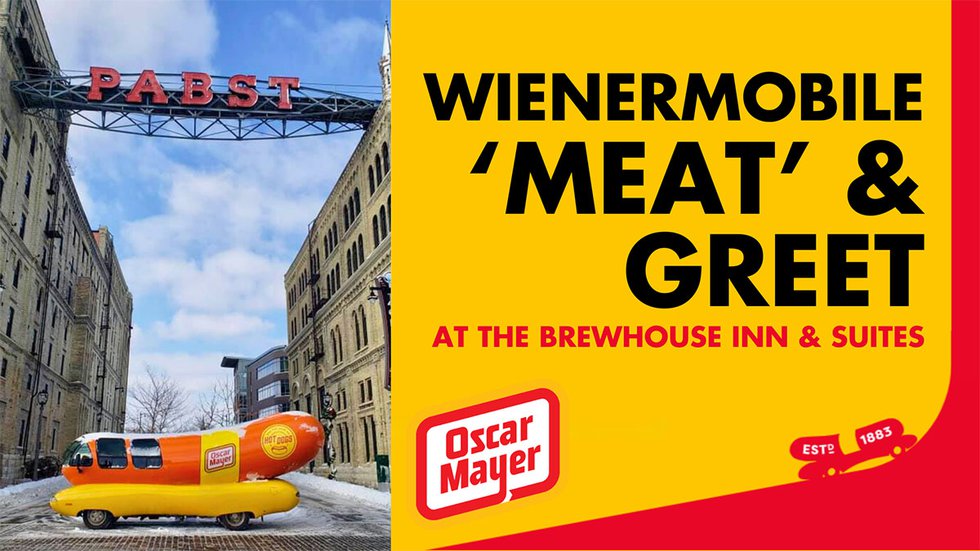 Wienermobile Meat and Greet banner