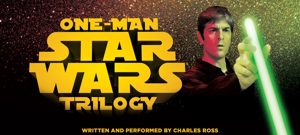 One-Man Star Wars Trilogy banner