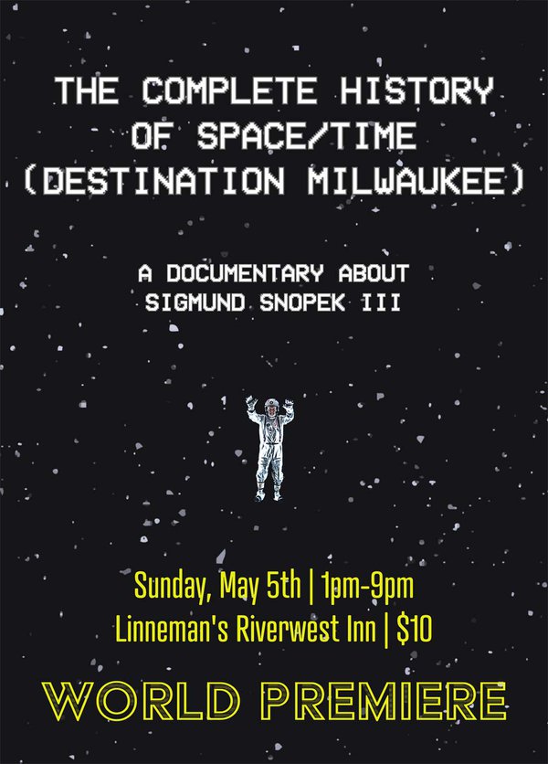 The Complete History of Space/Time (Destination Milwaukee) banner