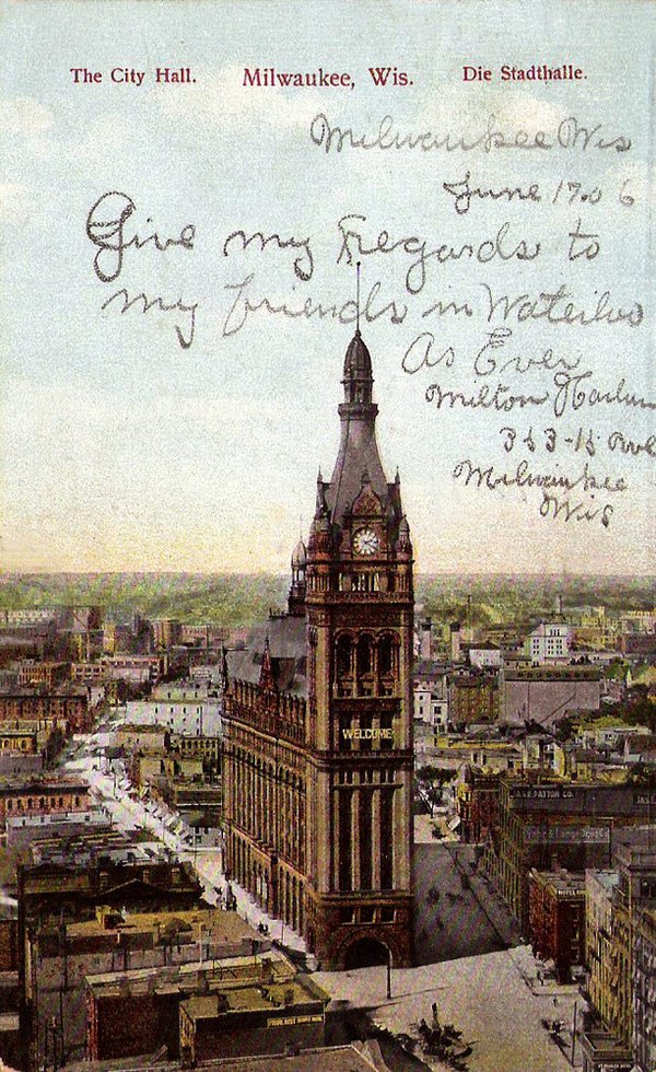 Milwaukee City Hall, 1906