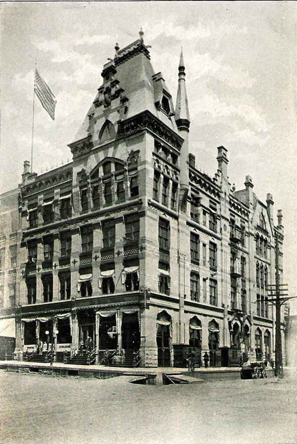 The Evening Wisconsin building