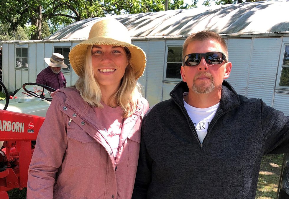 Brittany Kehl and Neal Zastrow of Ourganic Farms