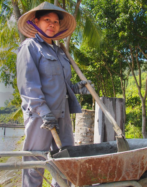 Cement worker, Vedana, Vietnam