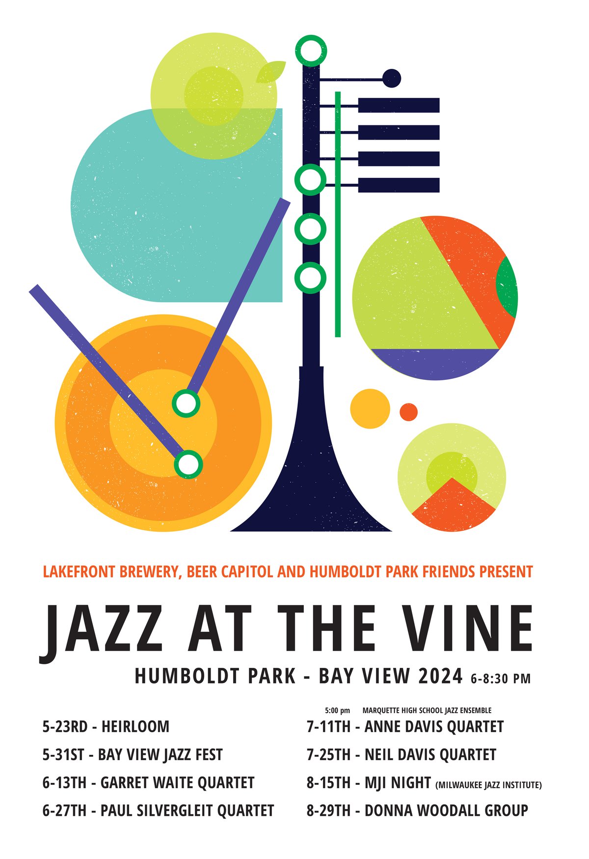 Jazz at The Vine Music Series Expands To 8 Concerts This Summer