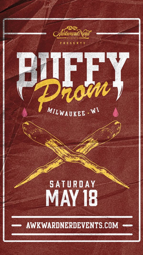 Buffy Prom poster