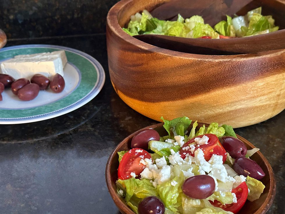 Howard's Garlic Salad