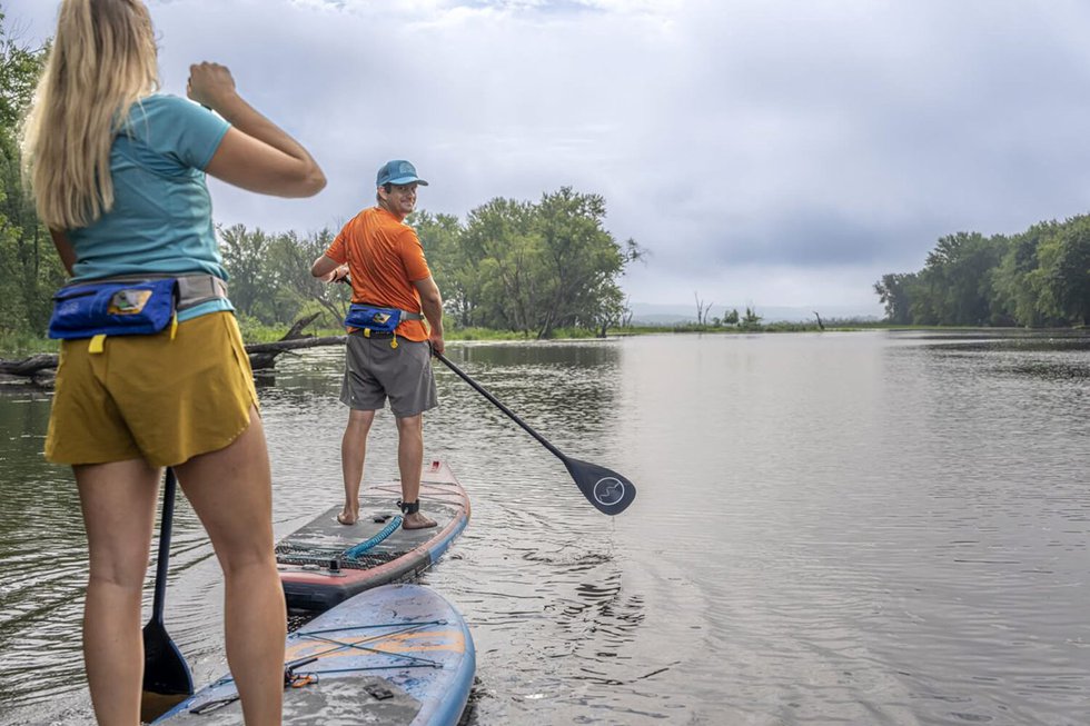 Paddling in La Crosse