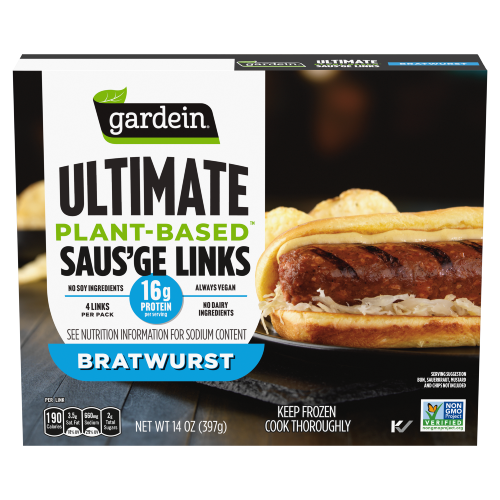 Gardein plant based bratwurst