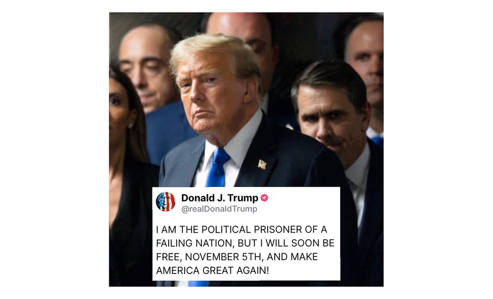 Donald Trump political prisoner tweet