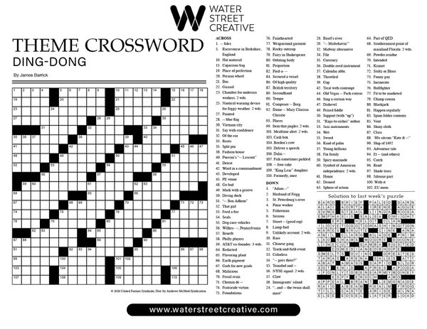 Crossword: June 6, 2024