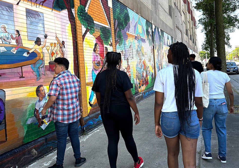 Teens Grow Greens "Leading the Way" internship