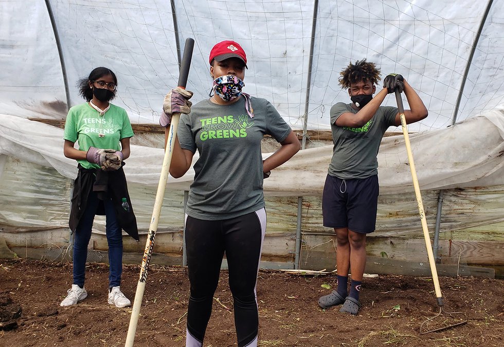 Teens Grow Greens