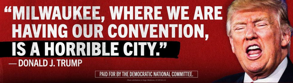 Trump "Horrible City" DNC ad