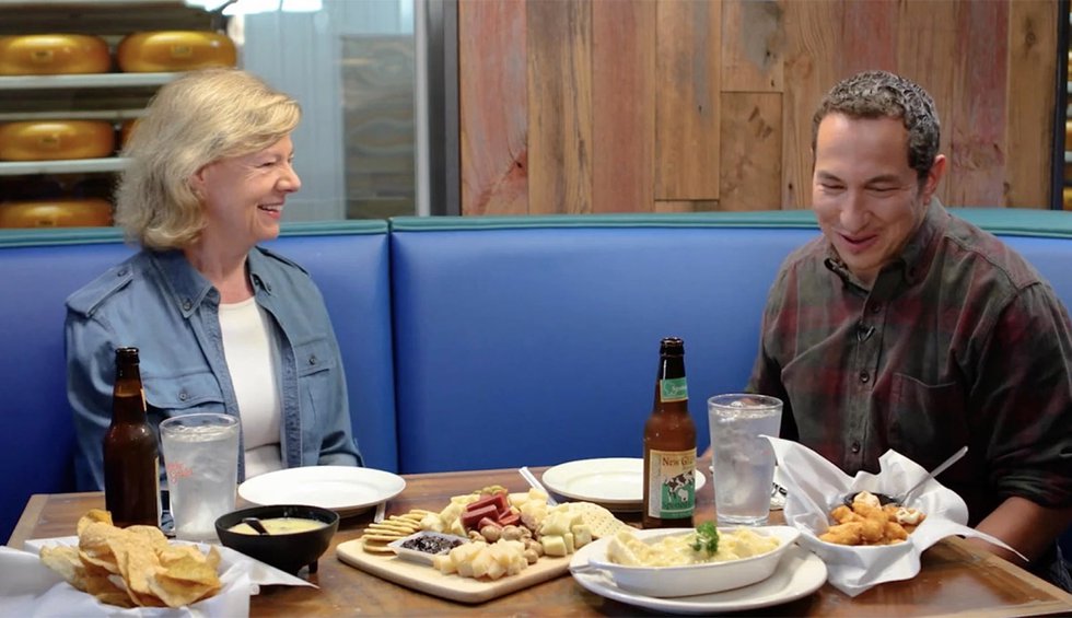 Tammy Baldwin and Alexander Heffner on "Breaking Bread with Alexander"