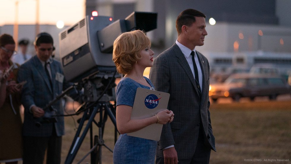 Scarlett Johansson and Channing Tatum in ‘Fly Me to the Moon’
