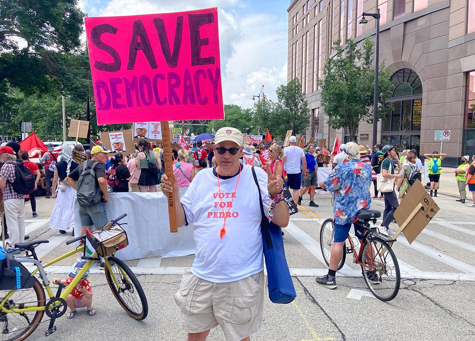 March on the RNC July 15, 2024 in Milwaukee