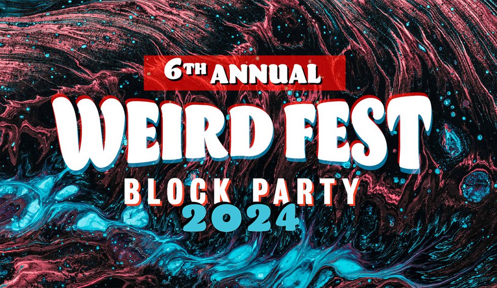 Weird Fest 2024 banner