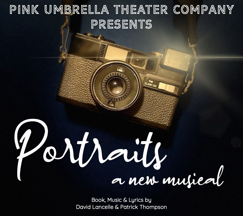 Pink Umbrella Theater ‘Portraits’ banner